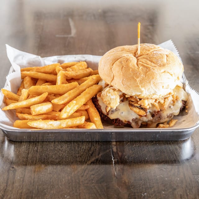 Steak Burger.